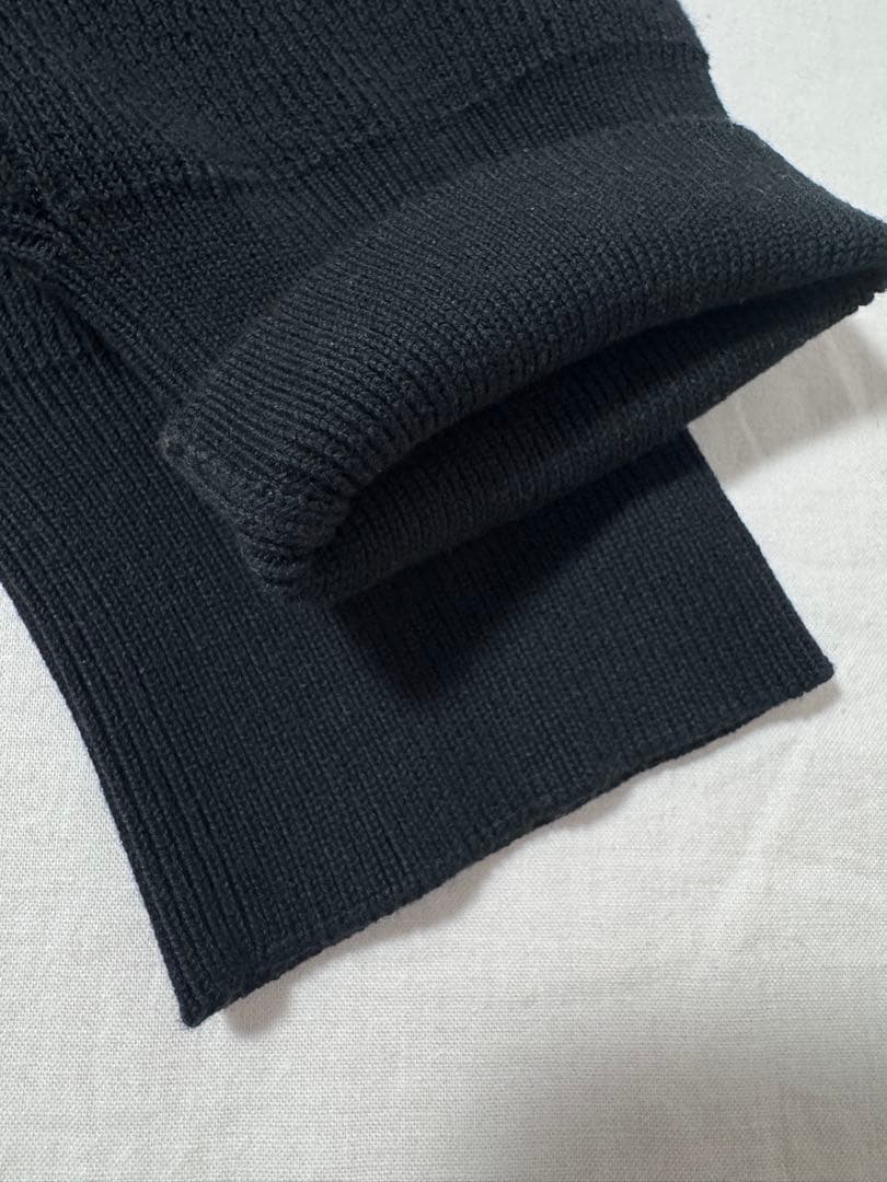 FRAMeWORK コットンハリヌキハーフジッププルオーバー