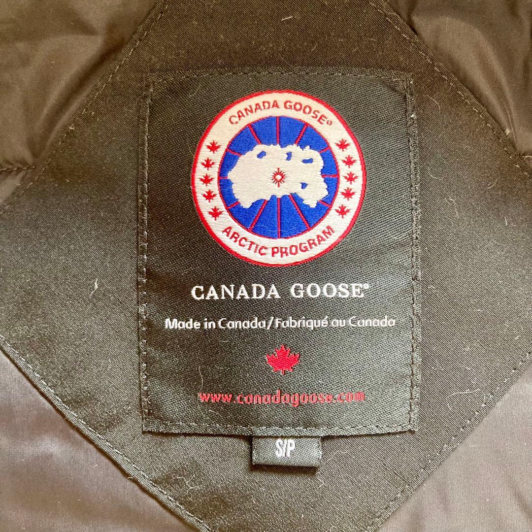 限定価格 カナダグース ダウンジャケット 黒ブラックS BRONTE2603JL