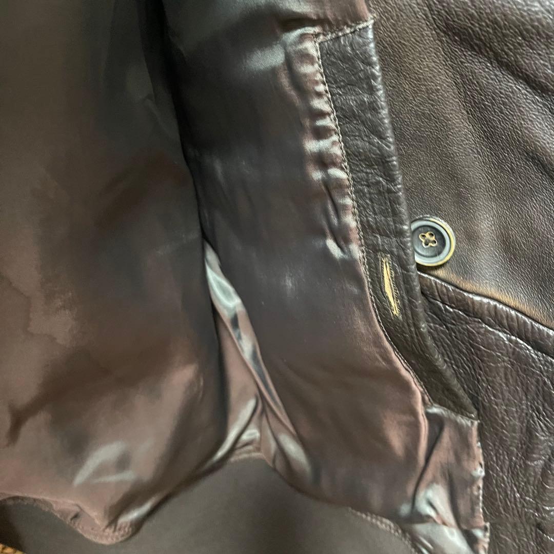 じ*ー様 美品☆LLビーンシグネチャー S★A-2タイプレザージャケット