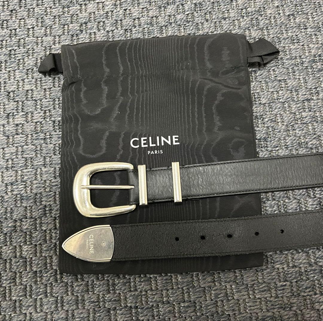 celine ベルト ウエスタン セリーヌ エディスリマン 30MM 85