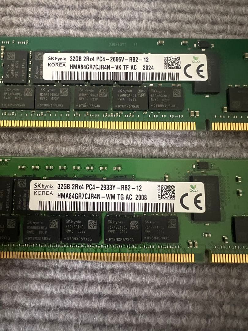 SK hynix DDR4 64GB (32GB×2枚)