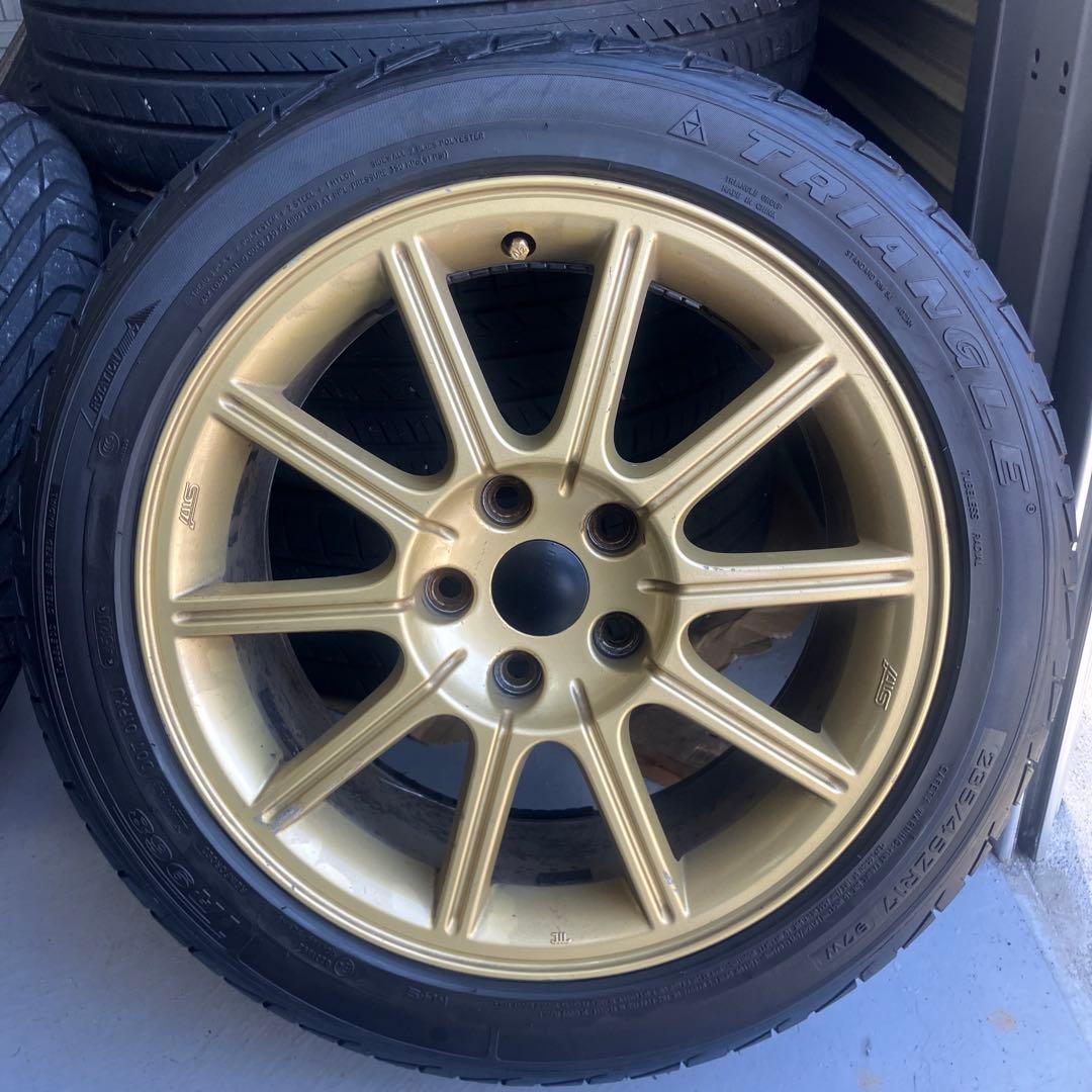 インプレッサ GDB純正17インチ 4本