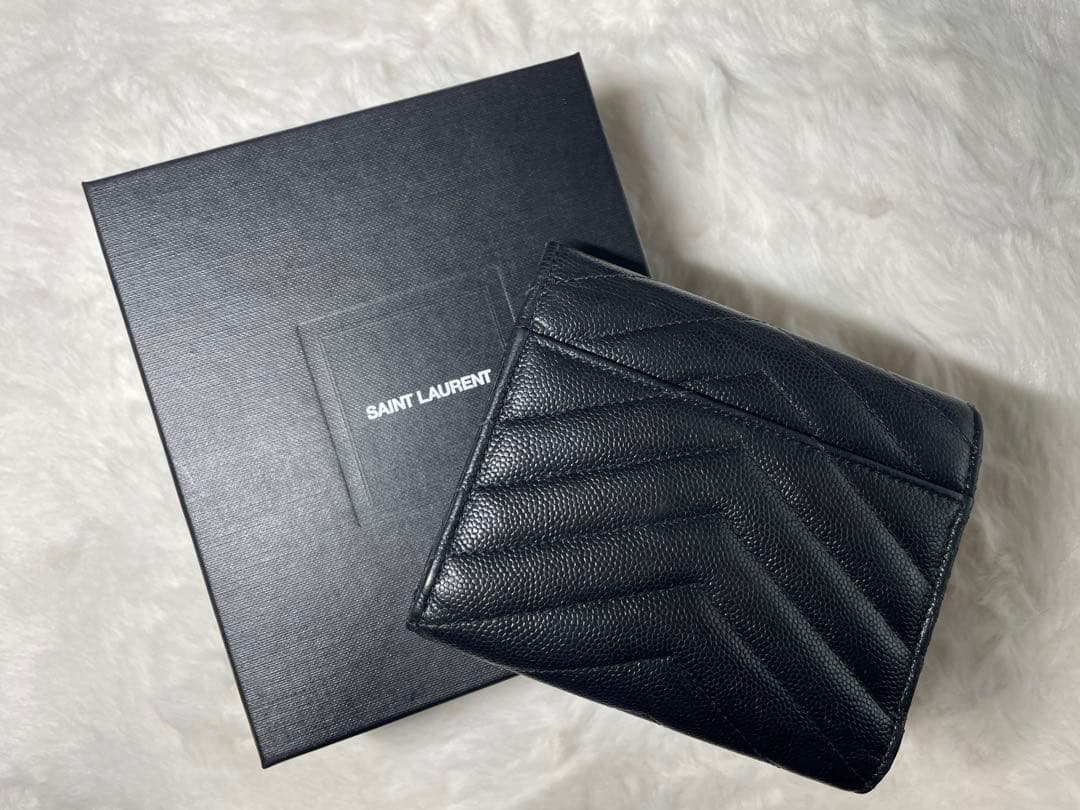 SAINT LAURENT 三つ折り財布
