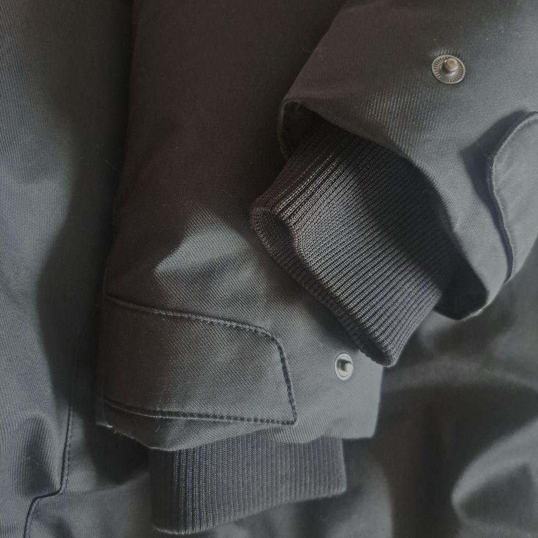 ★美品★【MILLET】レディースフード付ロング丈ダウンジャケット 黒　LL