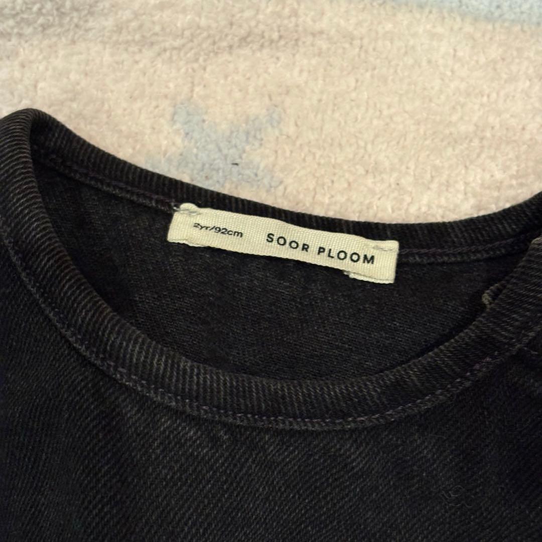 ワンピース soor ploom tippi black denim 2y