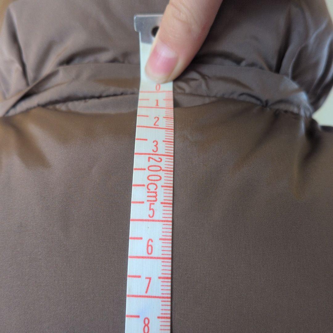 add新品タグ付き高級ロングダウンジャケット たぬきファー取り外し可