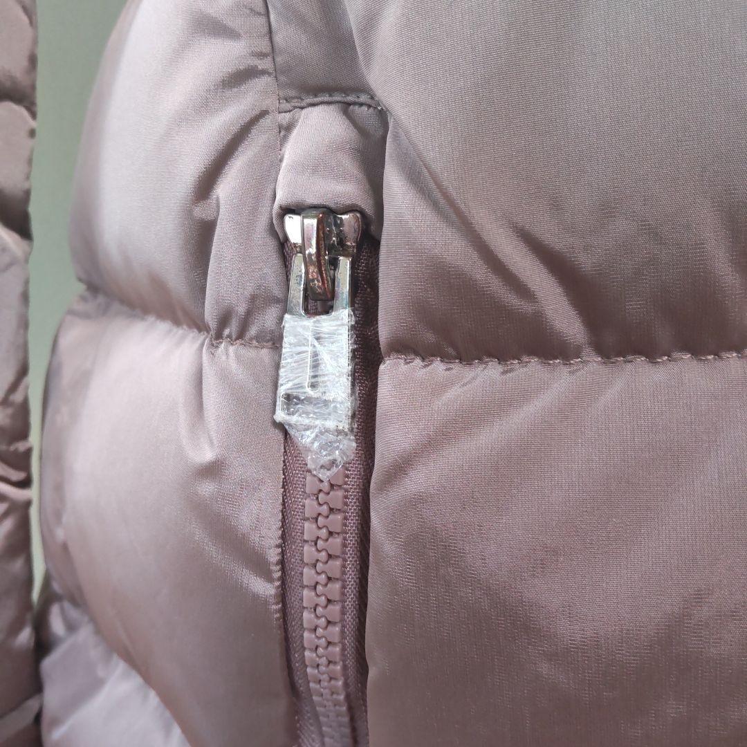 add新品タグ付き高級ロングダウンジャケット たぬきファー取り外し可