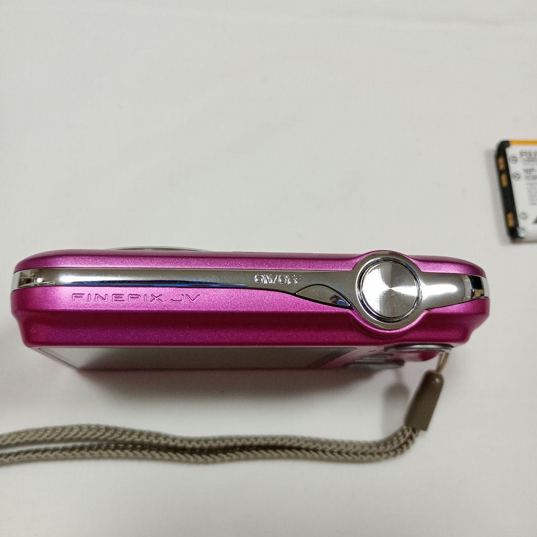 【美品】富士フイルムFUJIFILM FINEPIX JV250デジカメ　ピンク