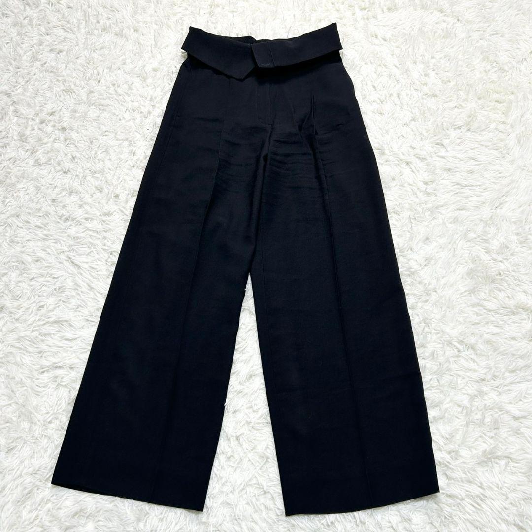 【美品】iCB パンツスーツ セットアップ カジュアル ゆったり ブラック