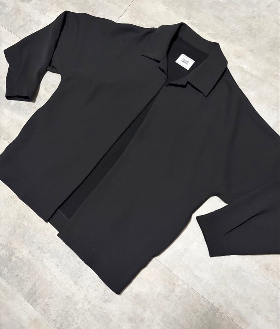 【美品サイズS】DAISUKE OBANA コーチジャケット　ブラック