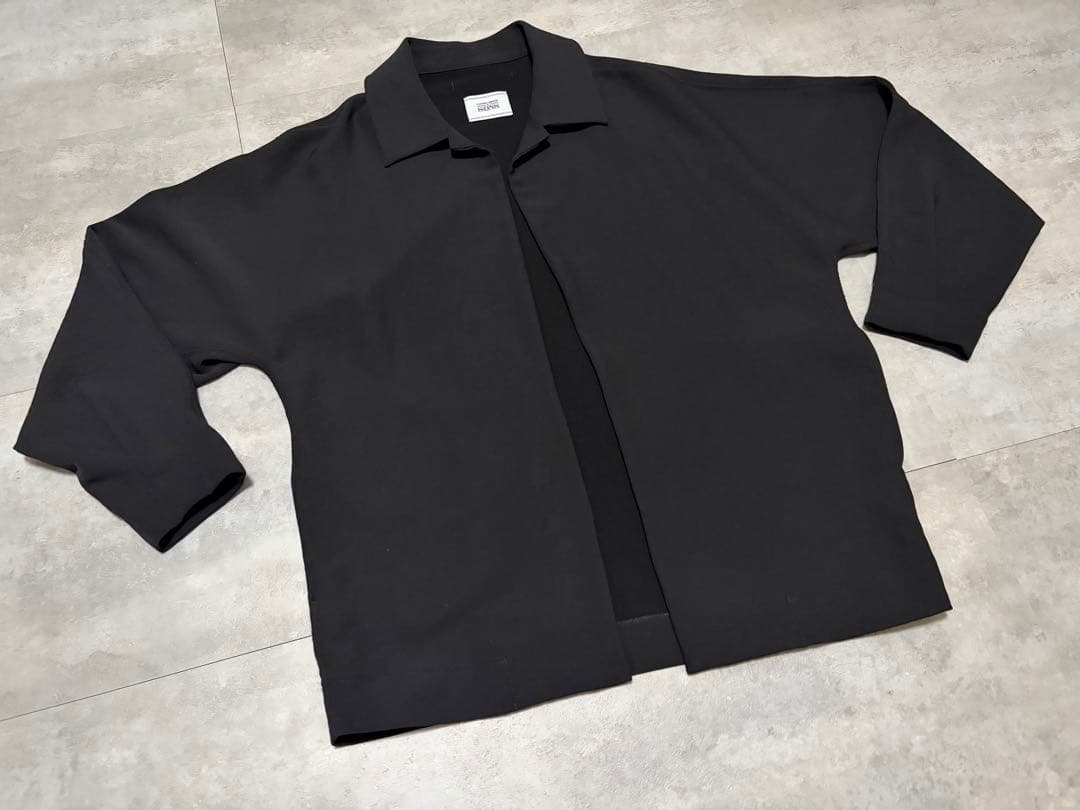 【美品サイズS】DAISUKE OBANA コーチジャケット　ブラック