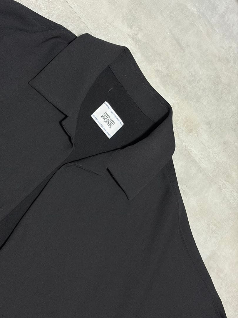 【美品サイズS】DAISUKE OBANA コーチジャケット　ブラック