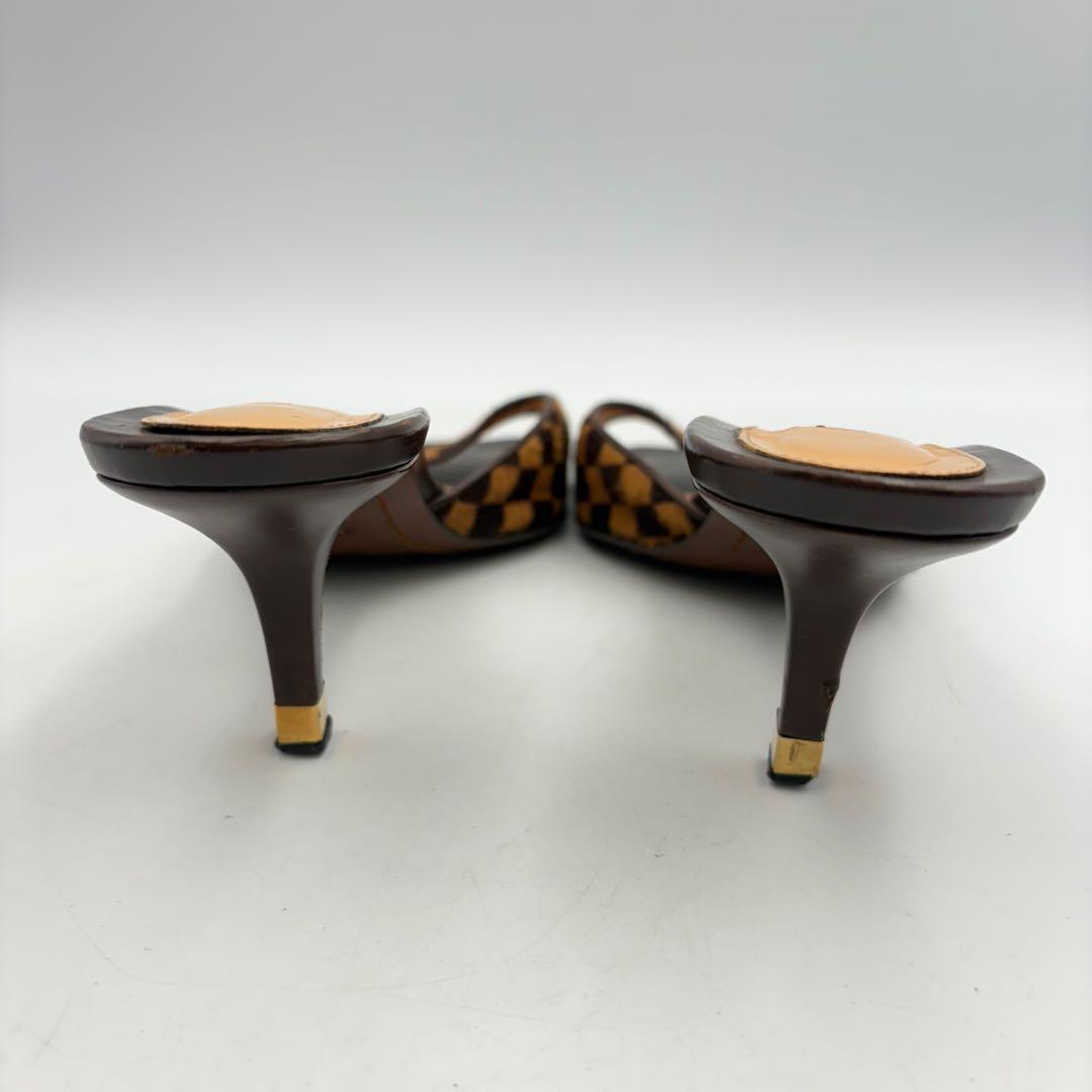 ルイヴィトン ダミエ ミュールサンダル レディース 0725-S6534h