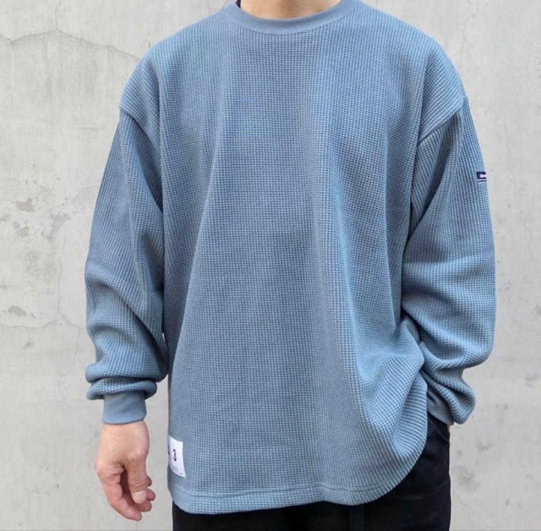【1回着用】DESCENDANT GAUFRE WAFFLE LS