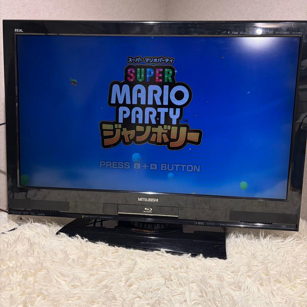 三菱 REAL LCD-32BHR400 ブルーレイ HDD 内蔵 液晶テレビ