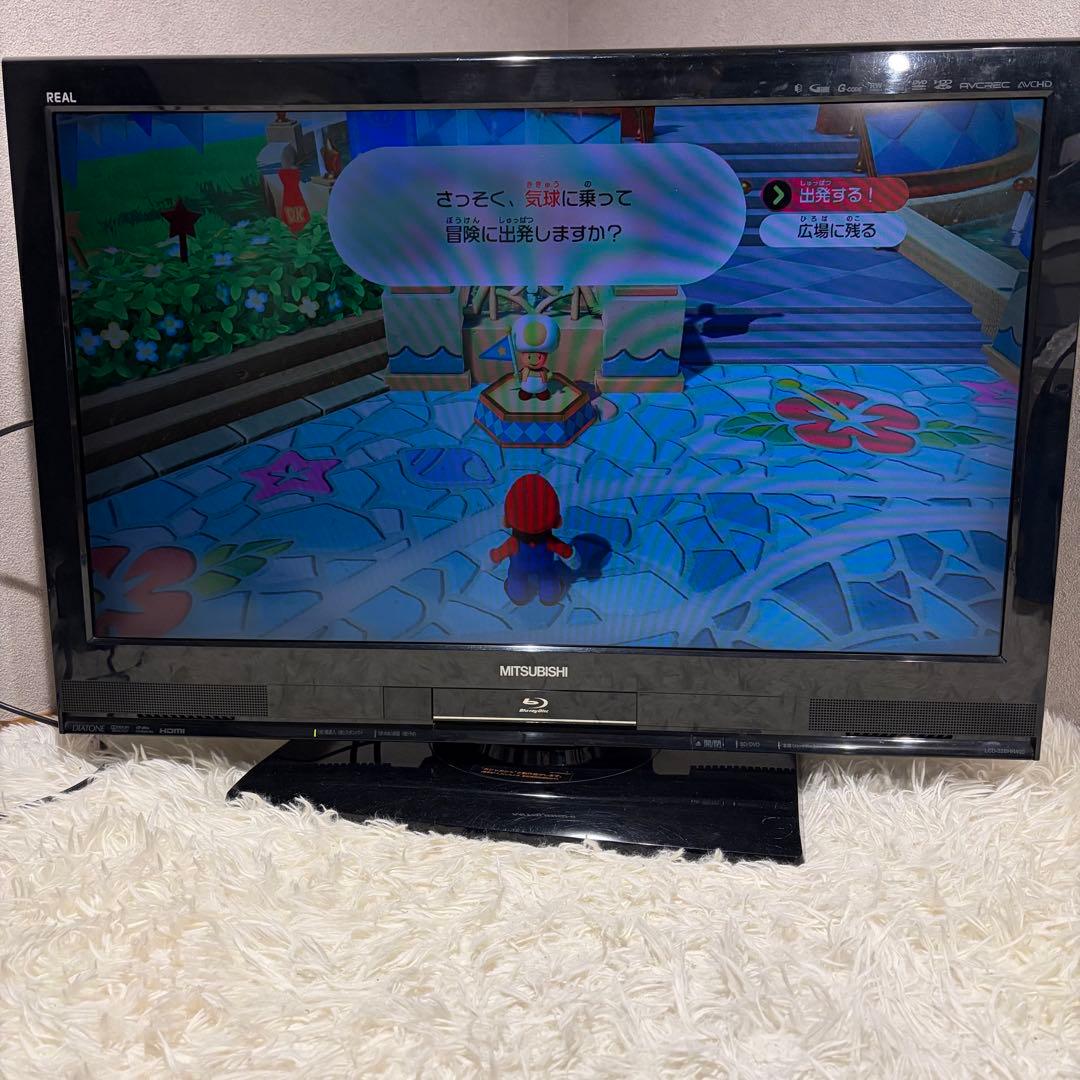 三菱 REAL LCD-32BHR400 ブルーレイ HDD 内蔵 液晶テレビ