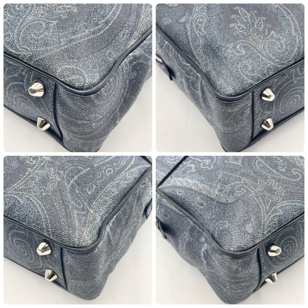ETROエトロ ペイズリー柄 ブリーフケース ビジネスバッグ 2way A4可