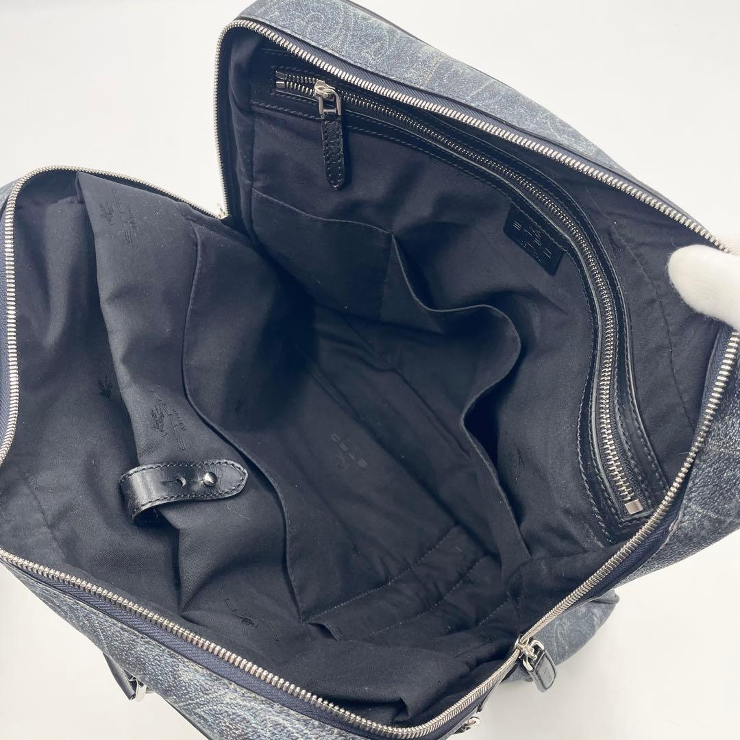 ETROエトロ ペイズリー柄 ブリーフケース ビジネスバッグ 2way A4可