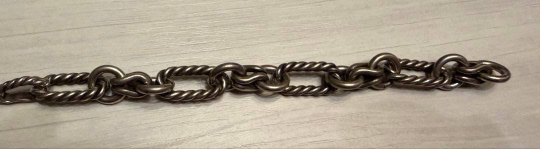 vintage gucci ロープブレスレット グッチ シルバー ロープチェーン