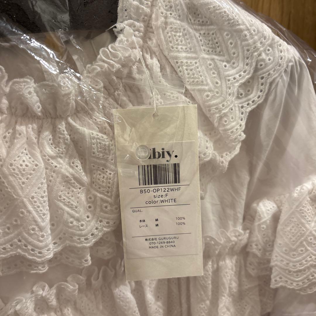 bibiy 新品未使用タグ付き　フリルワンピース