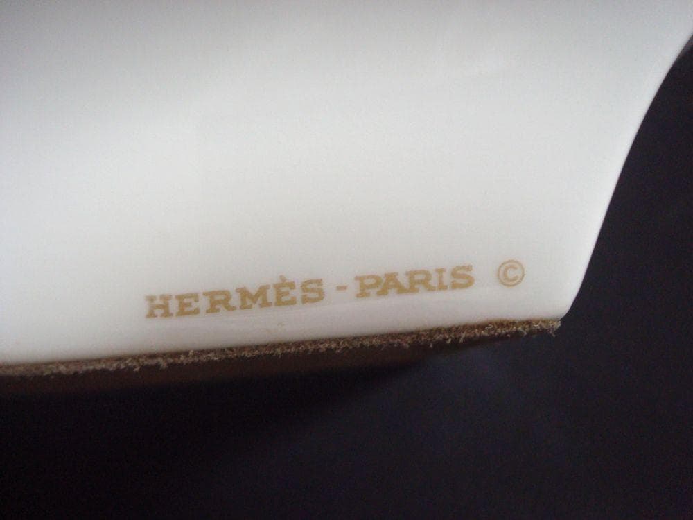 HERMES エルメス　モザイク柄灰皿　アッシュトレイ　ビンテージ