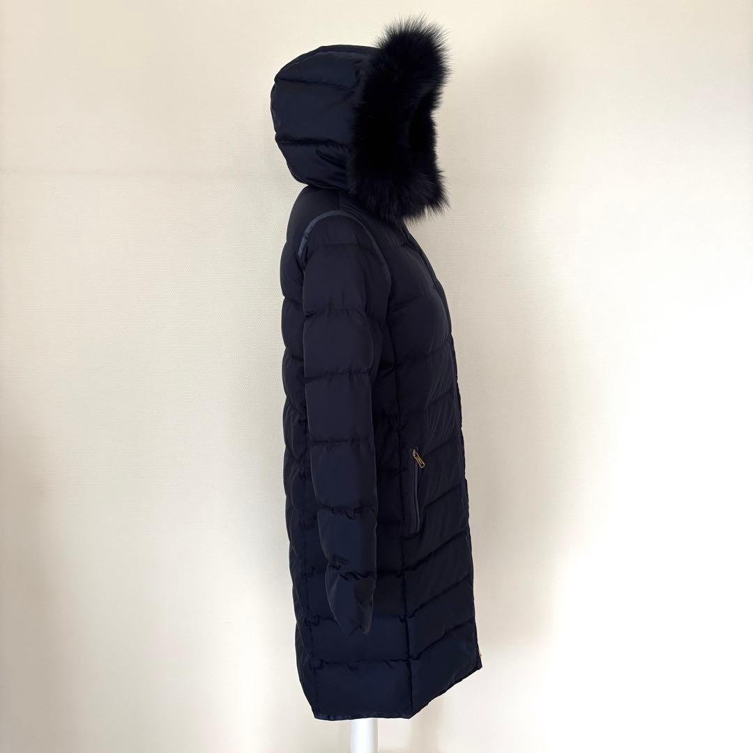 フォロー割引済み/MACKINTOSH ANNAN ファー付 ロングダウンコート