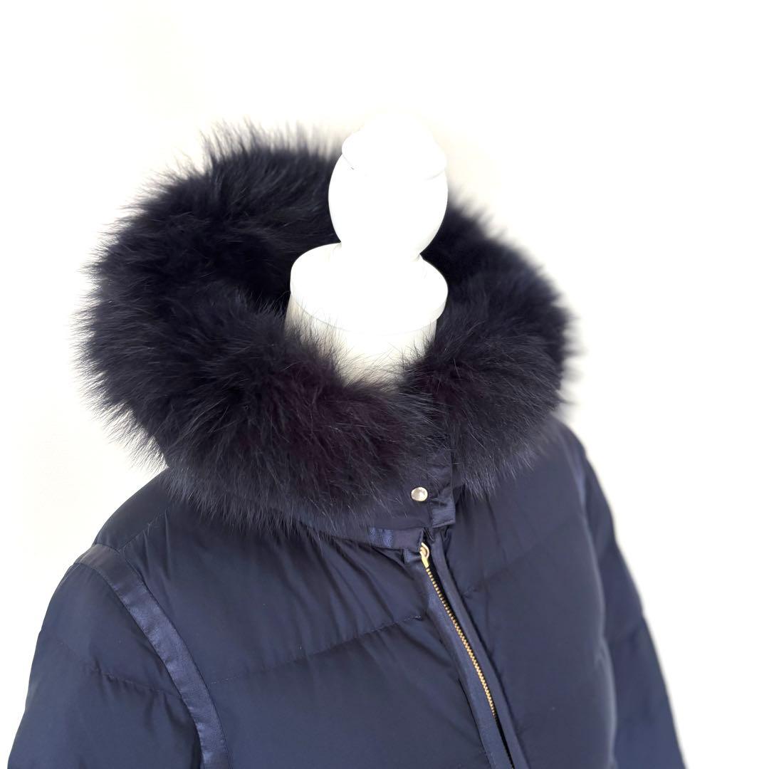 フォロー割引済み/MACKINTOSH ANNAN ファー付 ロングダウンコート