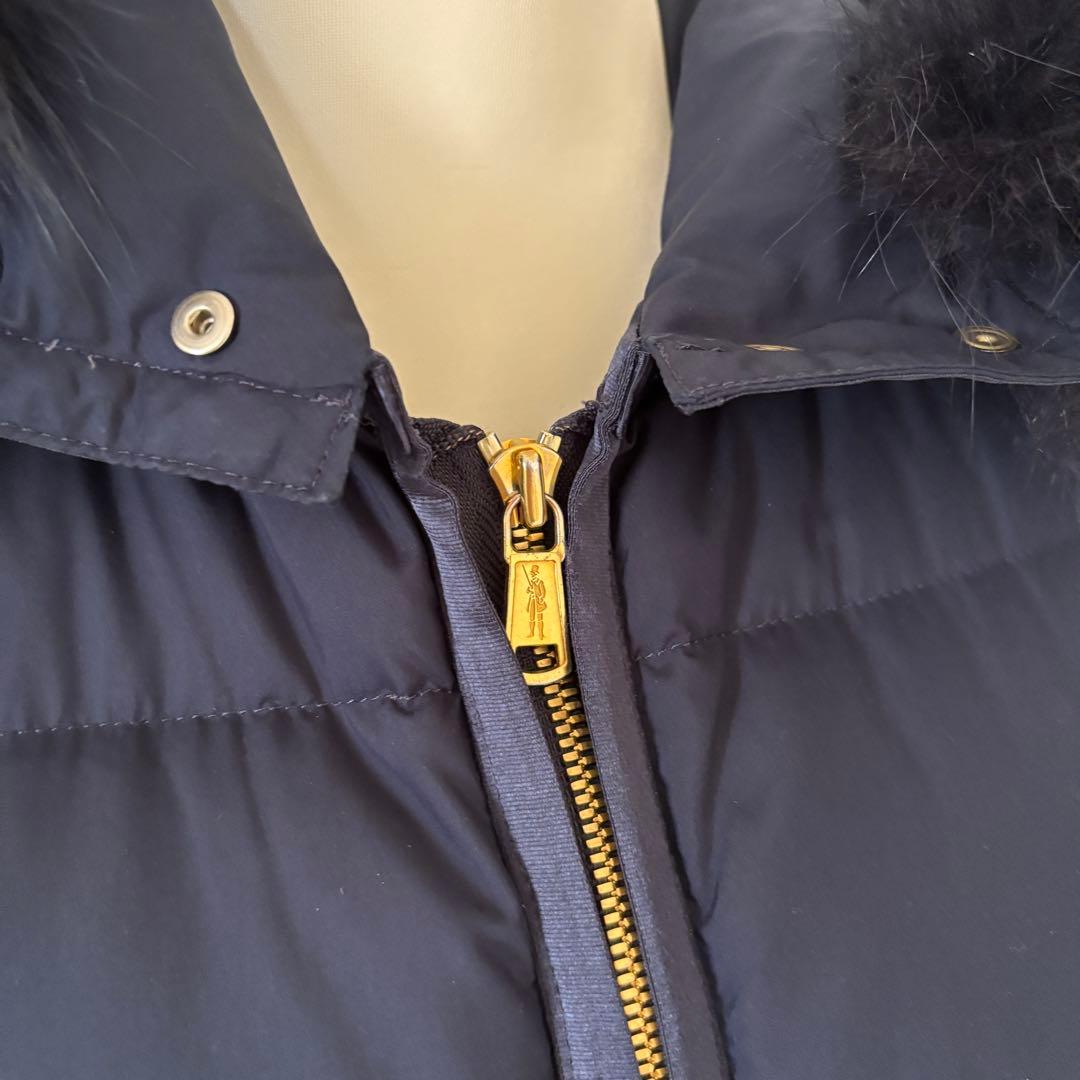 フォロー割引済み/MACKINTOSH ANNAN ファー付 ロングダウンコート