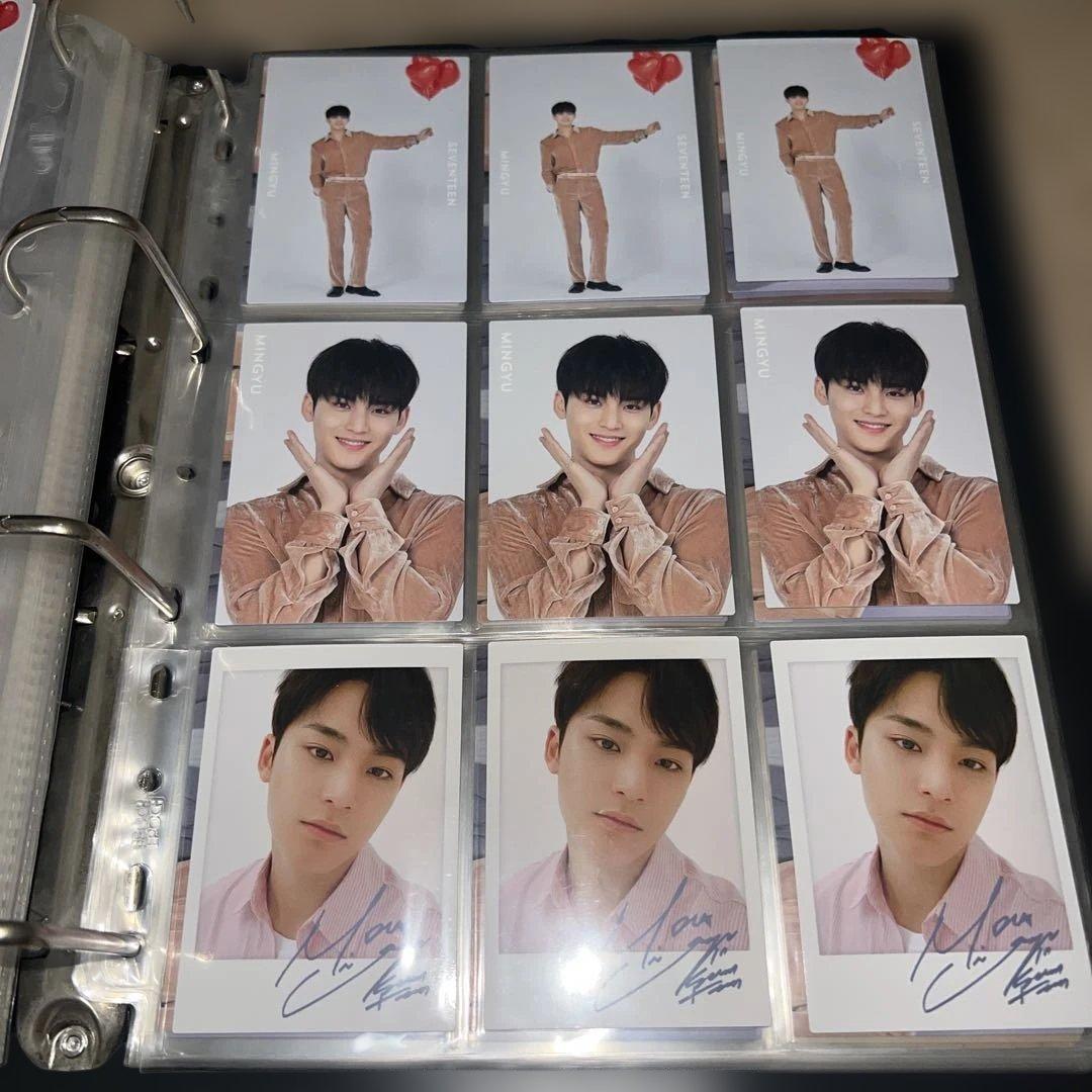 ミンギュ　SVT トレカ　3コンプ