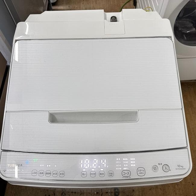 地域限定送料無料　美品 TOSHIBA 東芝 全自動洗濯機 AW-KS10SD9