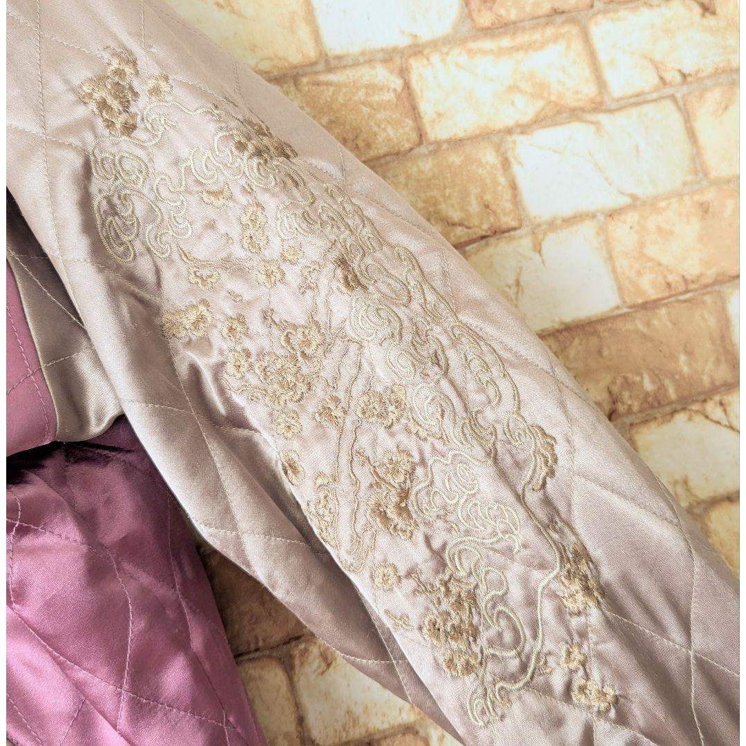 【コラボ♪】タケオキクチ×チキリヤ スカジャン 獅子 桜 縁起