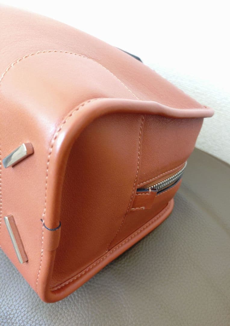 LOEWE ロエベ アマソナ28 ハンドバッグ キャメル