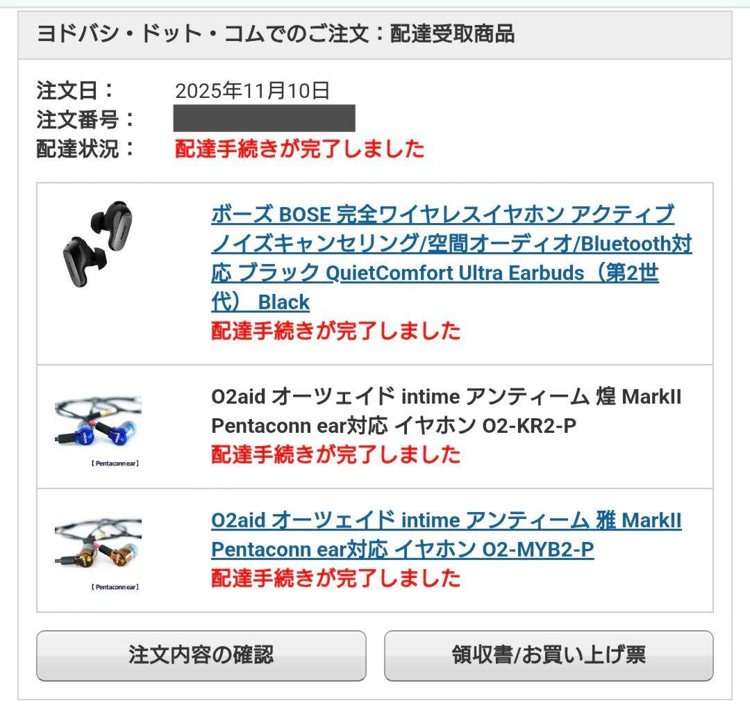 O2aid intime 雅 MarkII Pentaconn ear 美品
