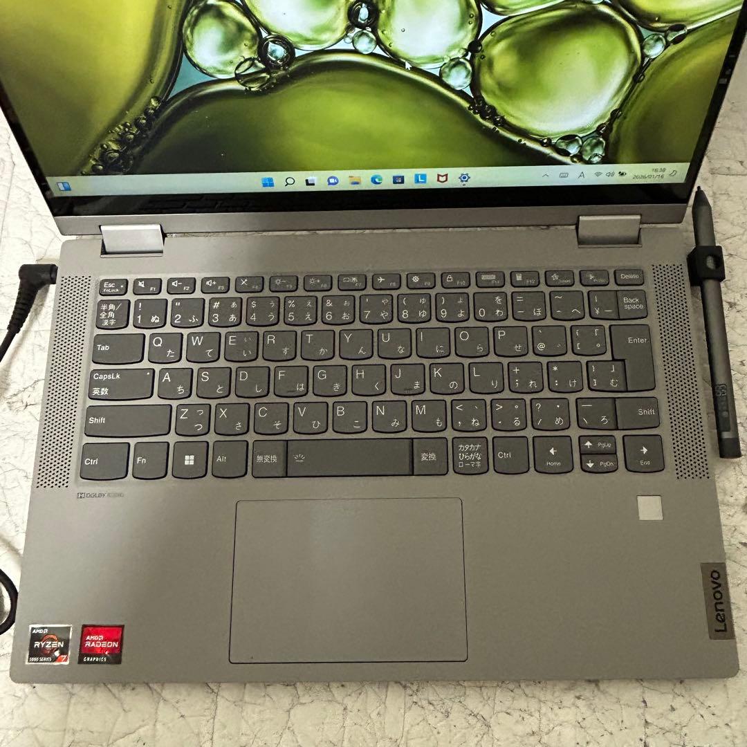 美品　レノボ IdeaPad Flex5 Ryzen7 16GB 512GB