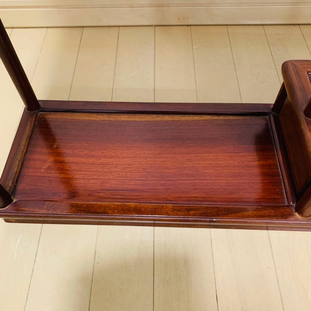 違い棚 茶棚 茶箪笥 飾り棚 置物棚 台 引き出 し 木製 和風 家具