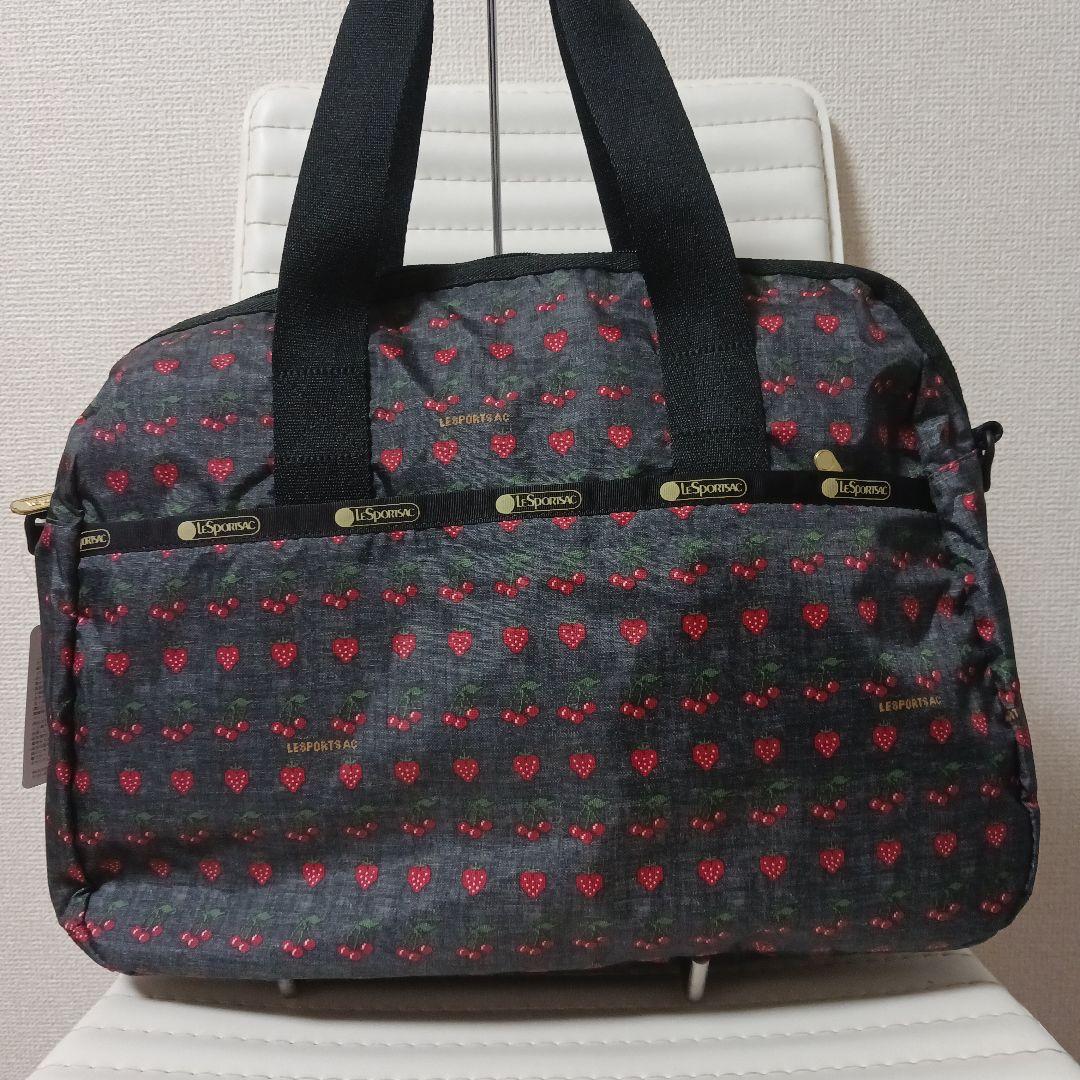2669　レスポートサック　ボストンバッグ　ストロベリー　チェリー　未使用