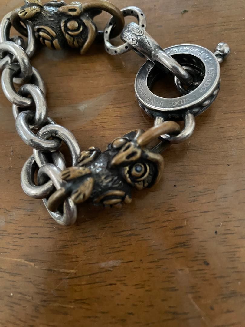 Galcia ブレスレット シルバー ブラス 925