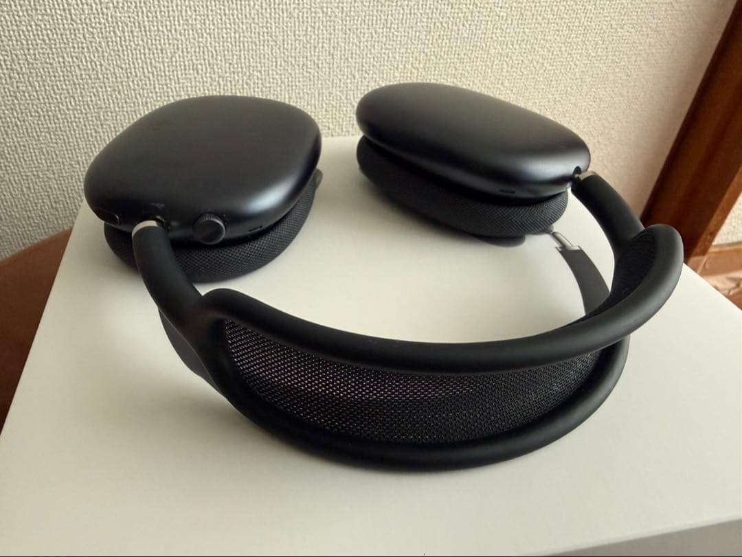 美品AirPods Max 第二世代 ミッドナイト 箱あり 保証あり ケース付