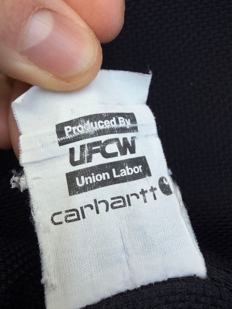 Carhartt USA製 アクティブジャケット パーカー J131 鬼フェード