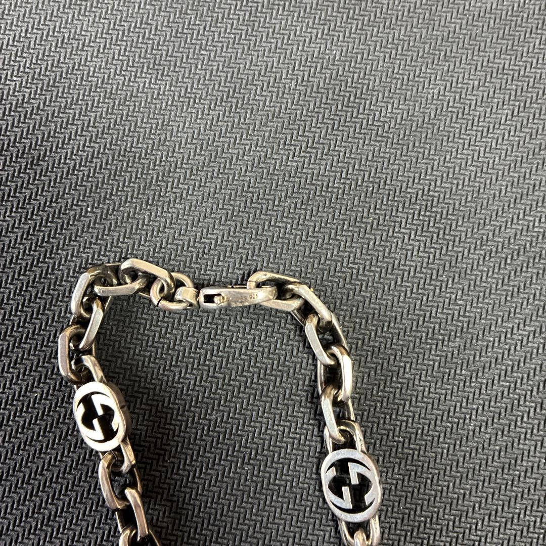 GUCCI インターロッキング ブレスレット シルバー925 グッチ 値下げ不可