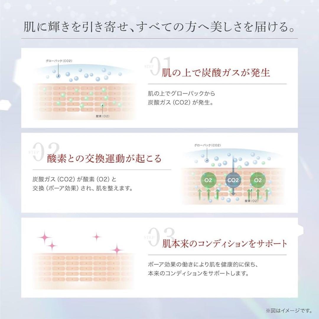 【正規品】２箱×エニシーグローパック 炭酸ガスパック 10回分　新品未使用品