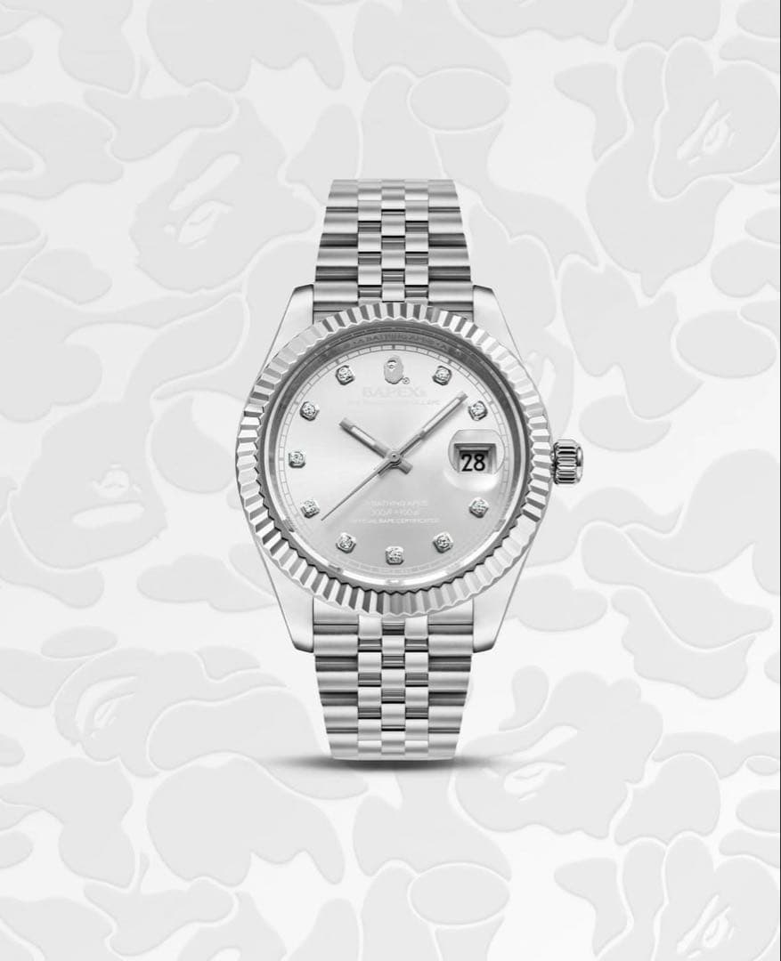 BAPE TYPE 6 BAPEX 自動巻き腕時計