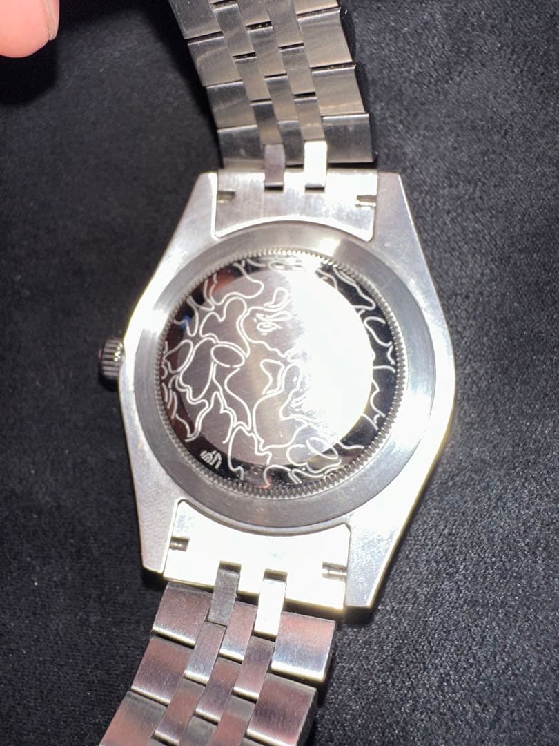 BAPE TYPE 6 BAPEX 自動巻き腕時計