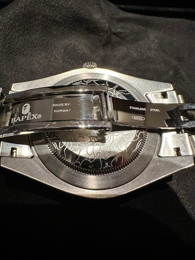 BAPE TYPE 6 BAPEX 自動巻き腕時計