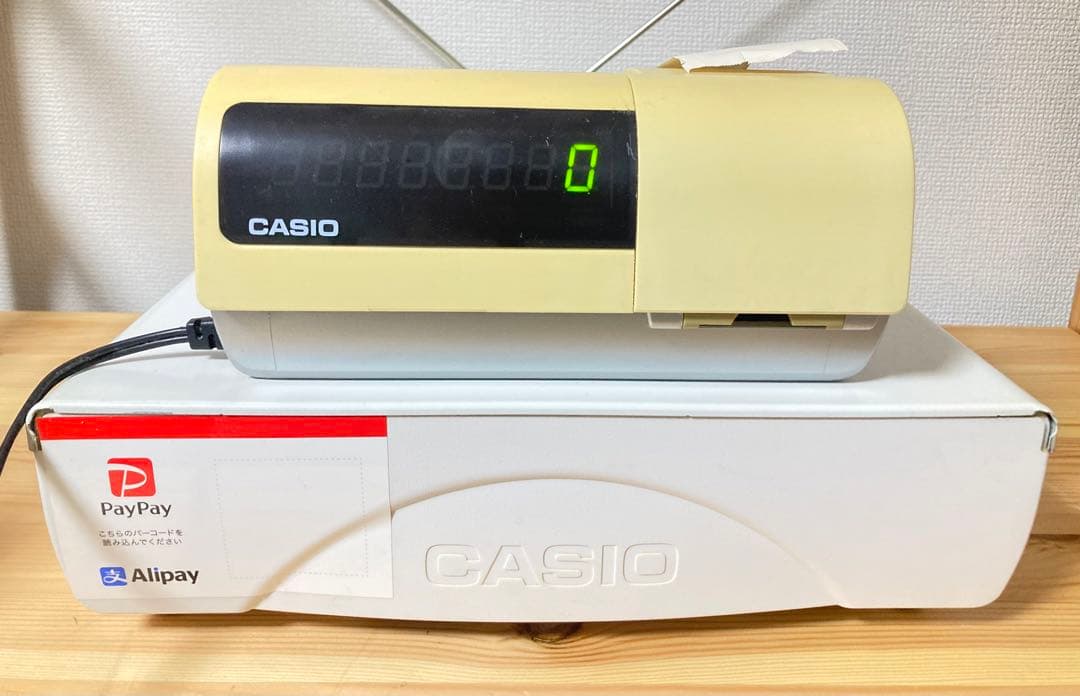 ☆ 超激安！！ カシオ TE-340WE 電子レジスター 10部門 CASIO