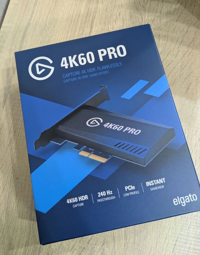 Elgato キャプチャーボード 4K60 Pro