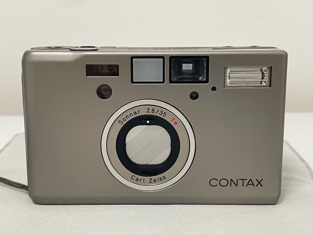 【中古/美品】CONTAX T3 データバック付 専用ケース/ストラップ付