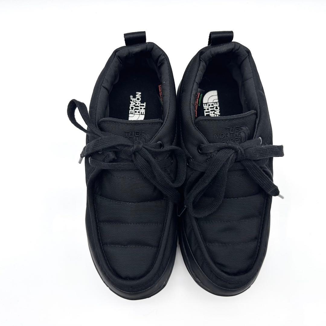 【極美品】ザ ノース フェイス ヌプシ オンボード WP モカシン ブラック