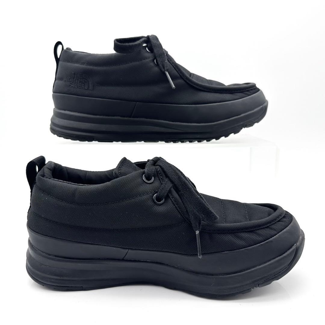 【極美品】ザ ノース フェイス ヌプシ オンボード WP モカシン ブラック