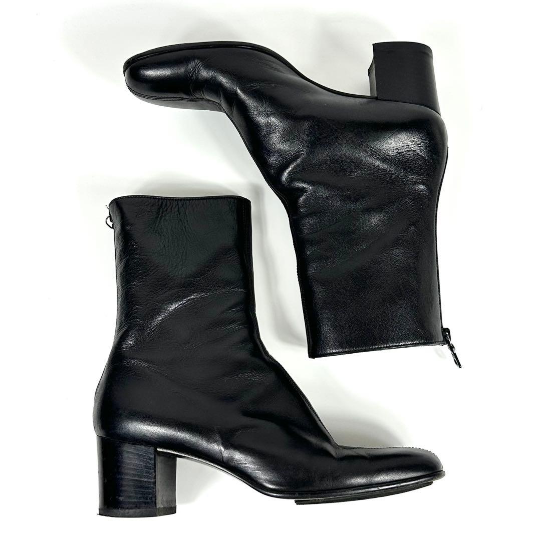 PRADA ヒール ブーツ バッグジップブーツ 箱付き 37